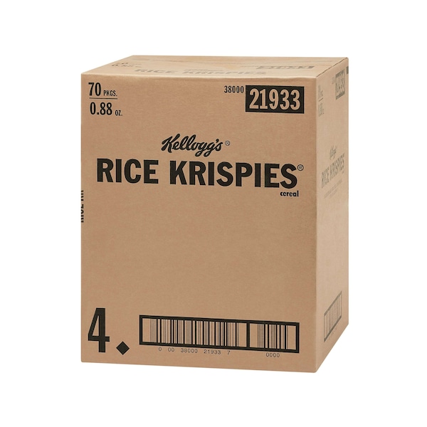 Kelloggs Kellogg's Rice Krispies Cereal .88 oz., PK70 3800021933 - main